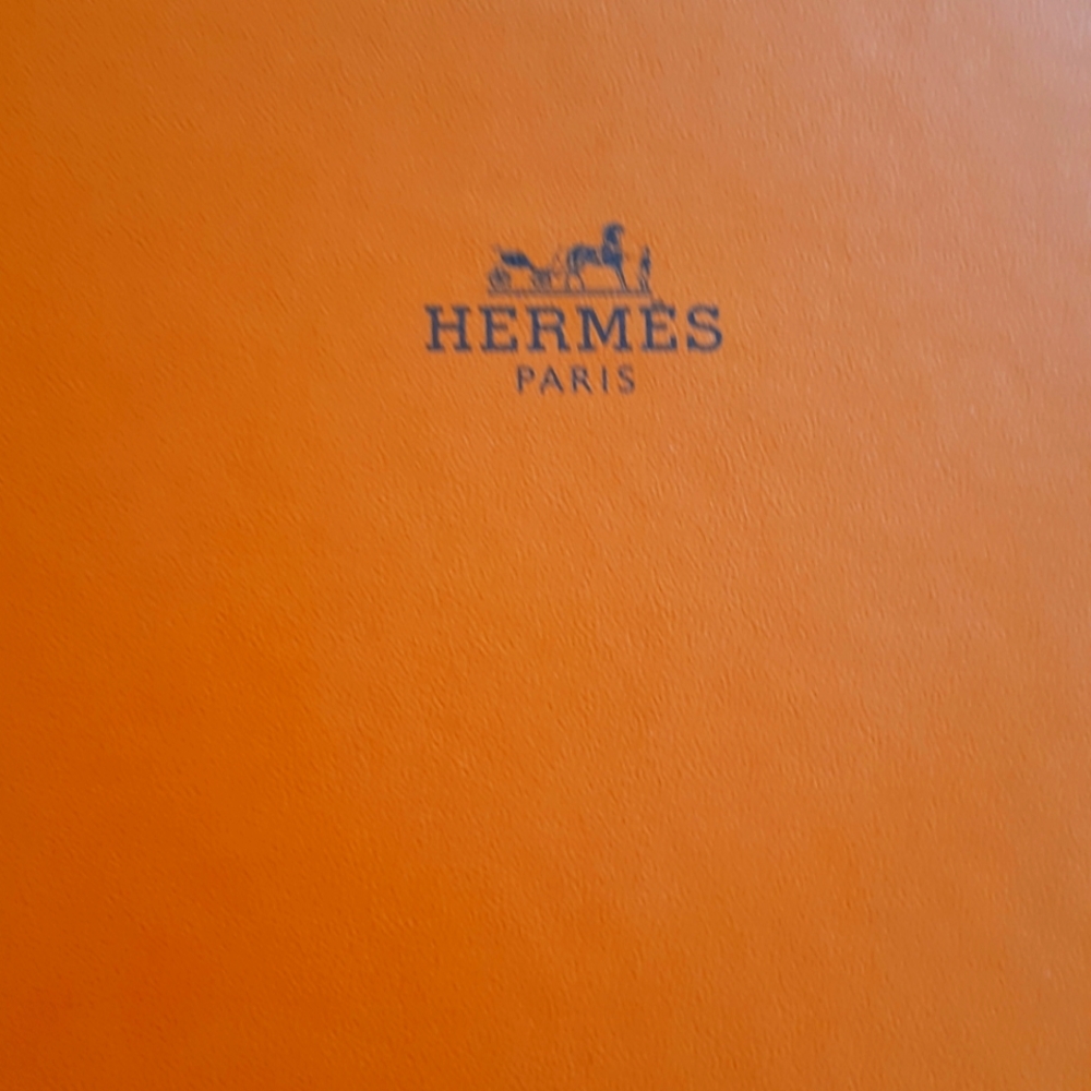 Authentic Hermes Paris Scarf box
